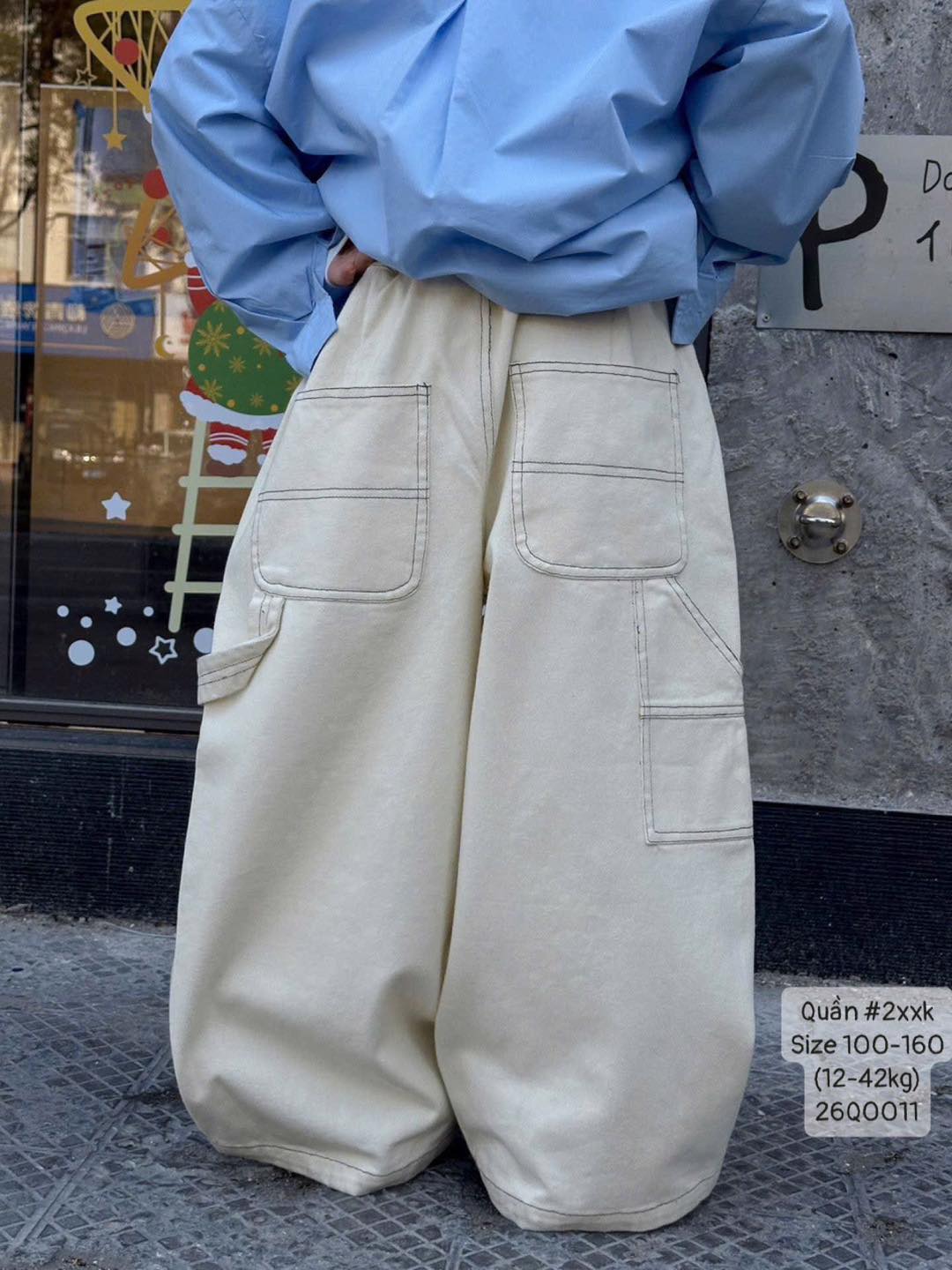 Quần thụng cho bé trai