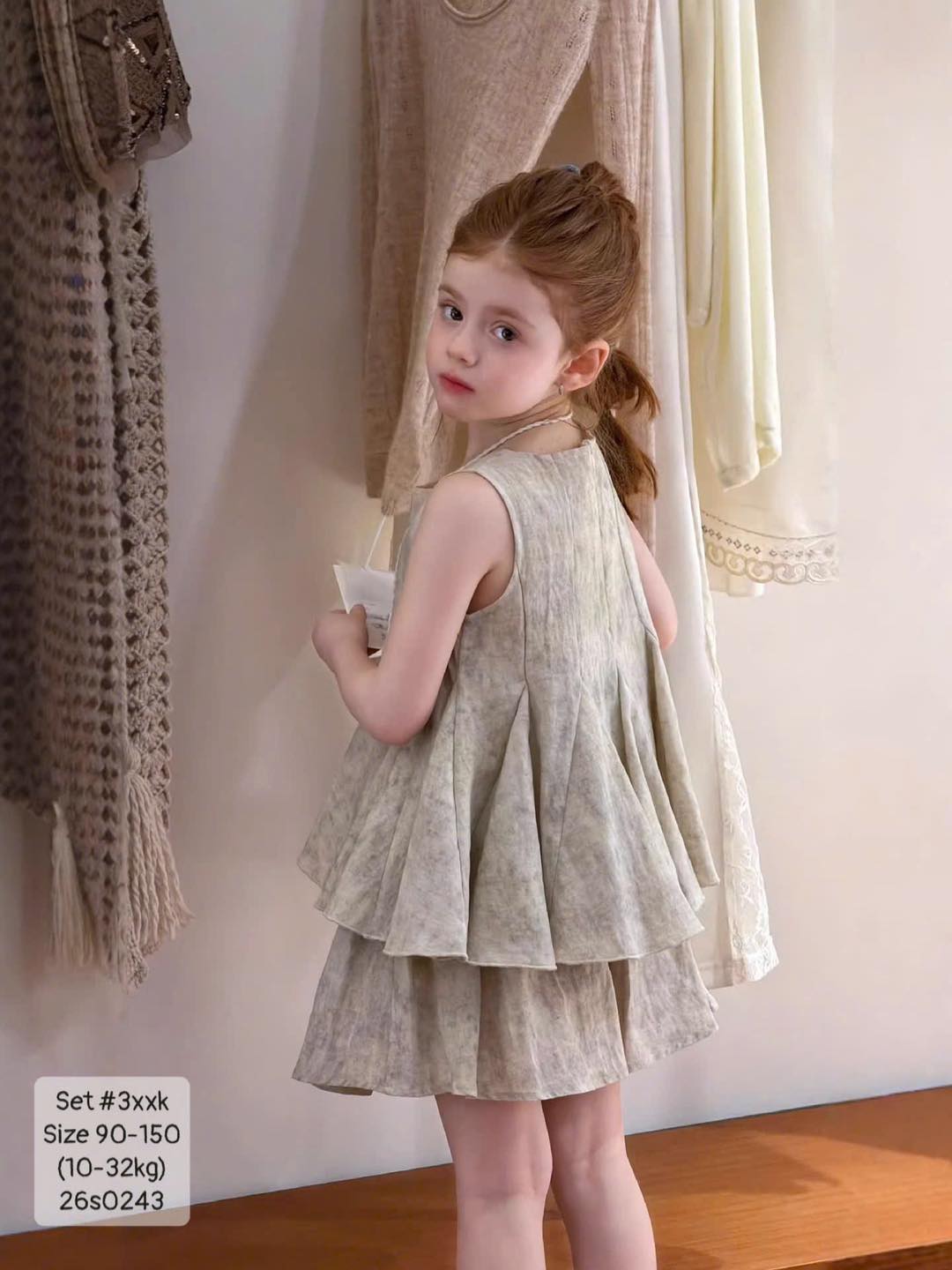 Set  tiểu thư thanh lịch bé gái