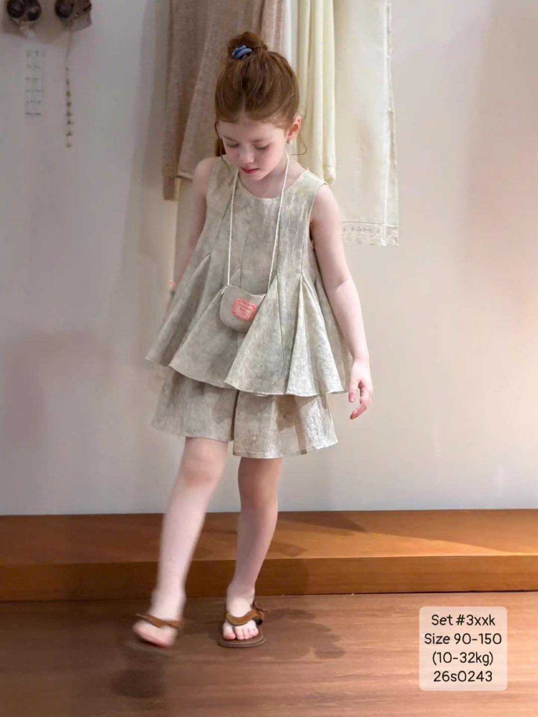 Set  tiểu thư thanh lịch bé gái