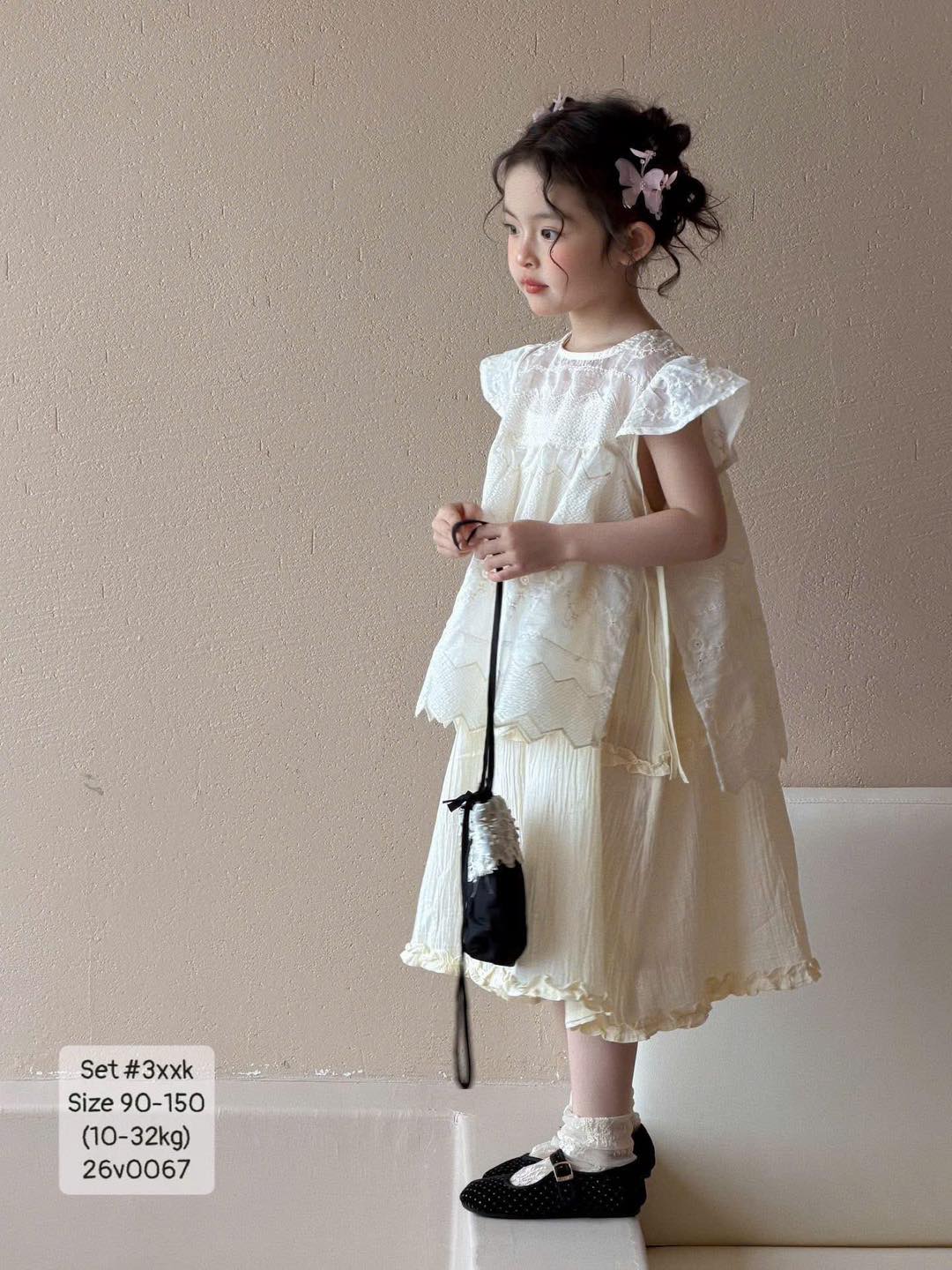 Set Váy Bé Gái Tiểu Thư