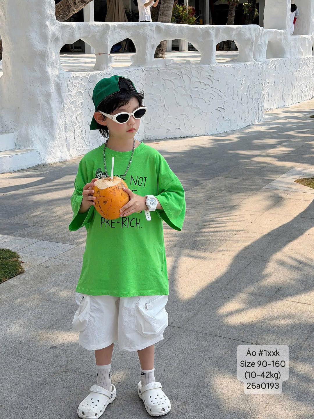 Áo Thun Tay Lỡ Bé Trai Cool Ngầu