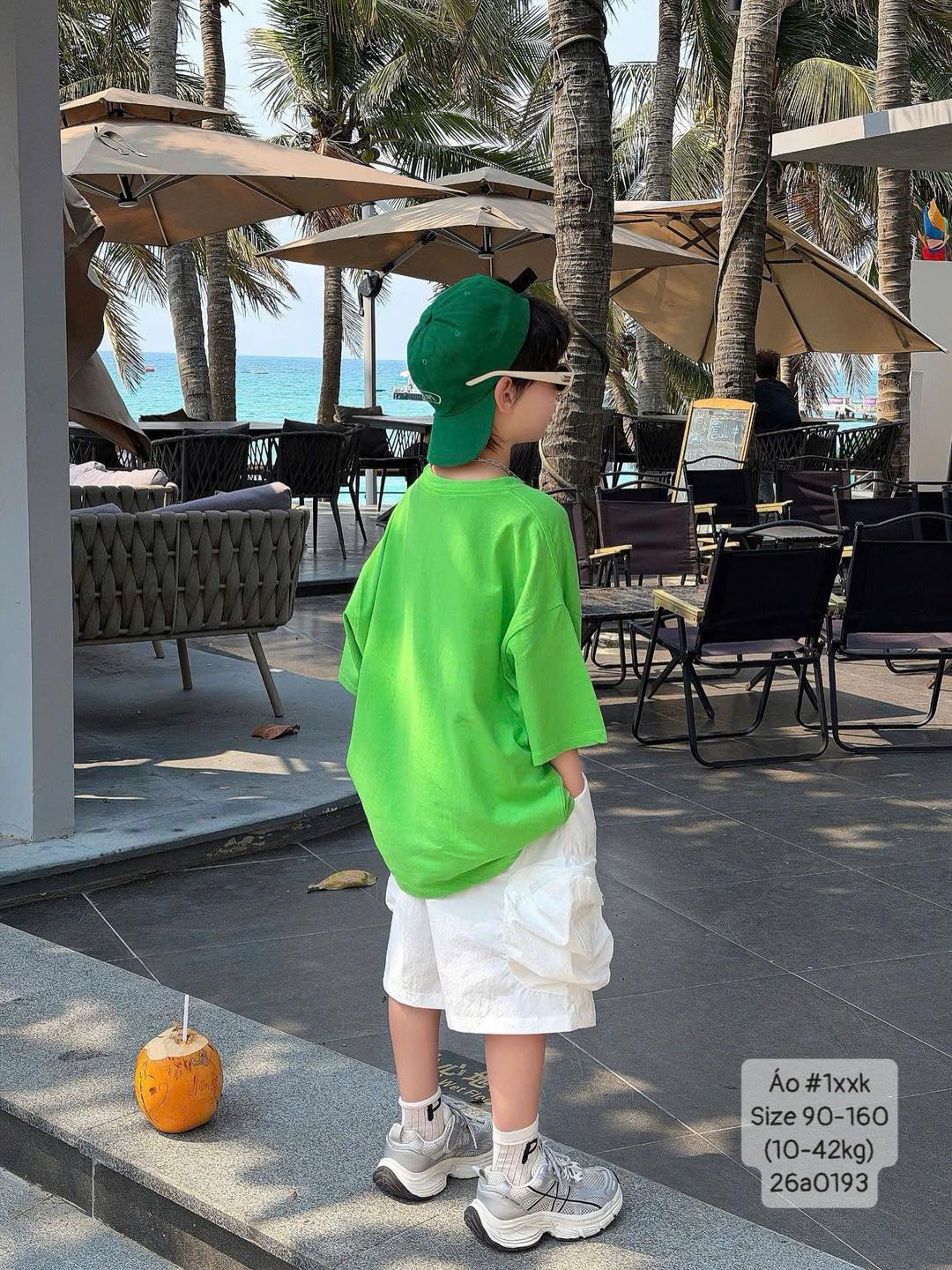Áo Thun Tay Lỡ Bé Trai Cool Ngầu