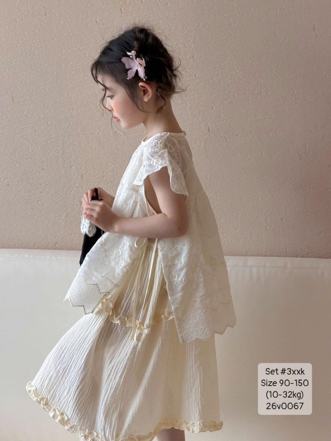 Set Váy Bé Gái Tiểu Thư