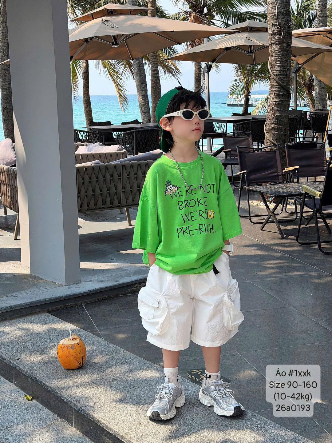 Áo Thun Tay Lỡ Bé Trai Cool Ngầu