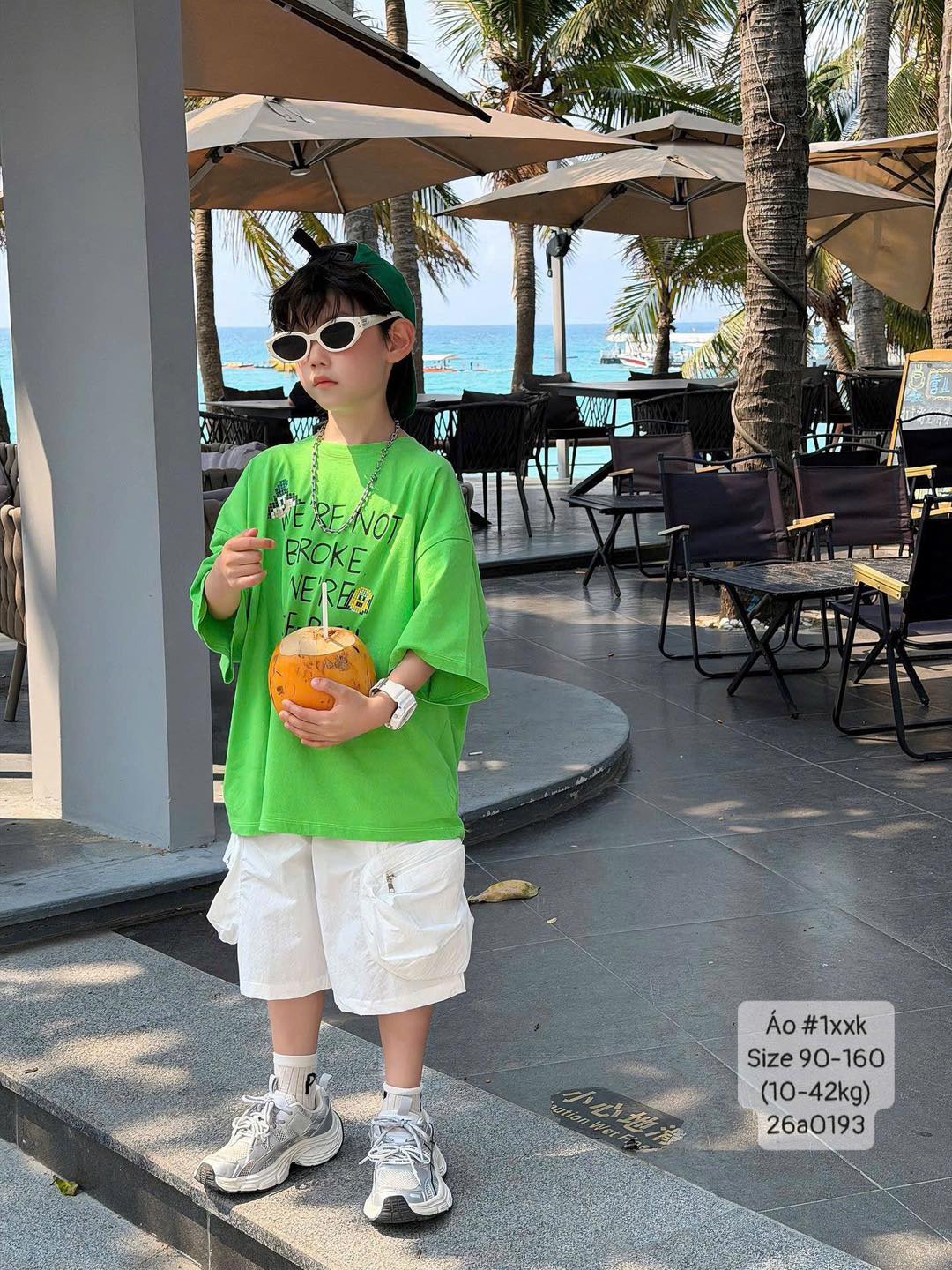 Áo Thun Tay Lỡ Bé Trai Cool Ngầu