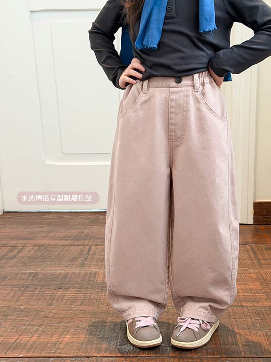 Quần dài tone màu basic siêu xinh cho bé gái