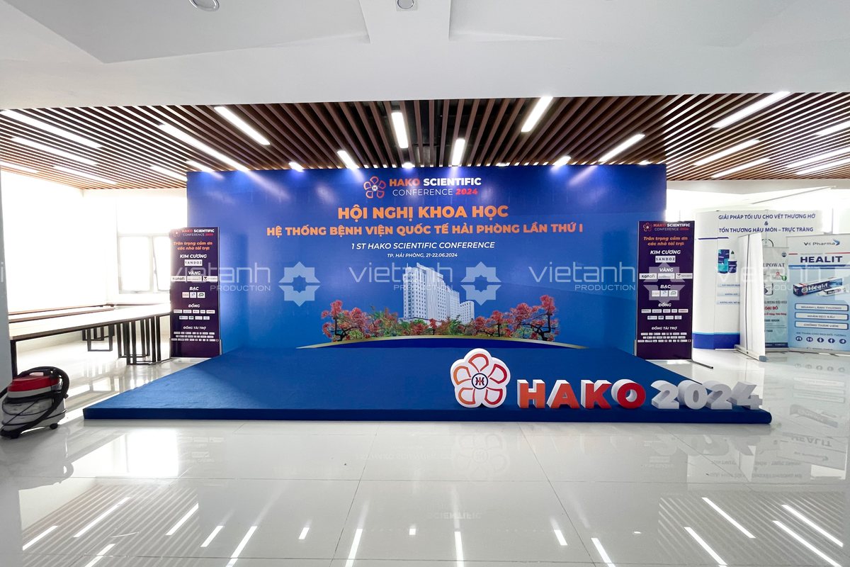 Thi công backdrop tại Hải Phòng: Quy trình, báo giá và năng lực thực tế