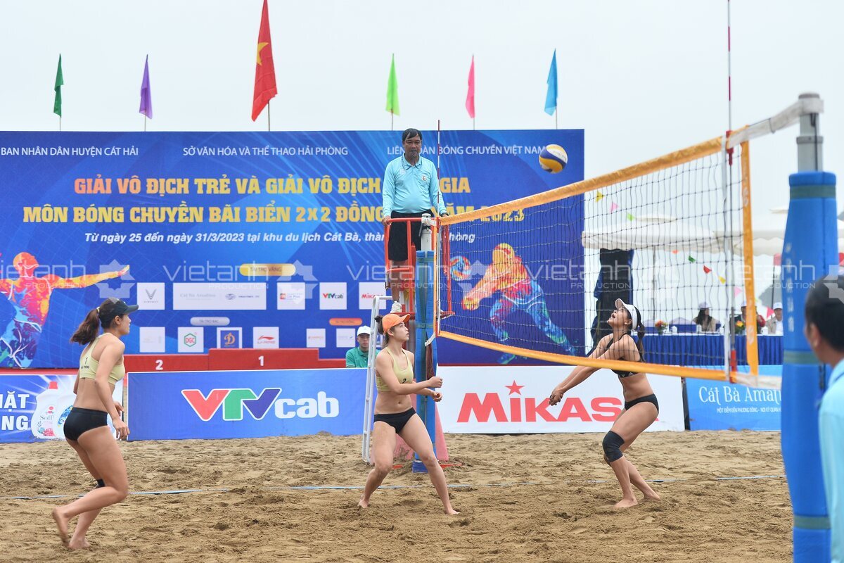 Dự Án Giải Bóng Chuyền Bãi Biển Quốc Gia 2023 Tại Cát Bà