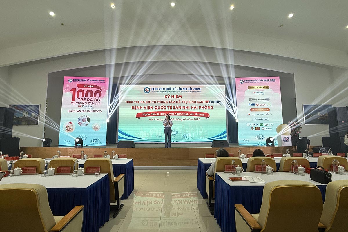 Hệ thống âm thanh ánh sáng và màn hình LED cho hội nghị tại Hải Phòng