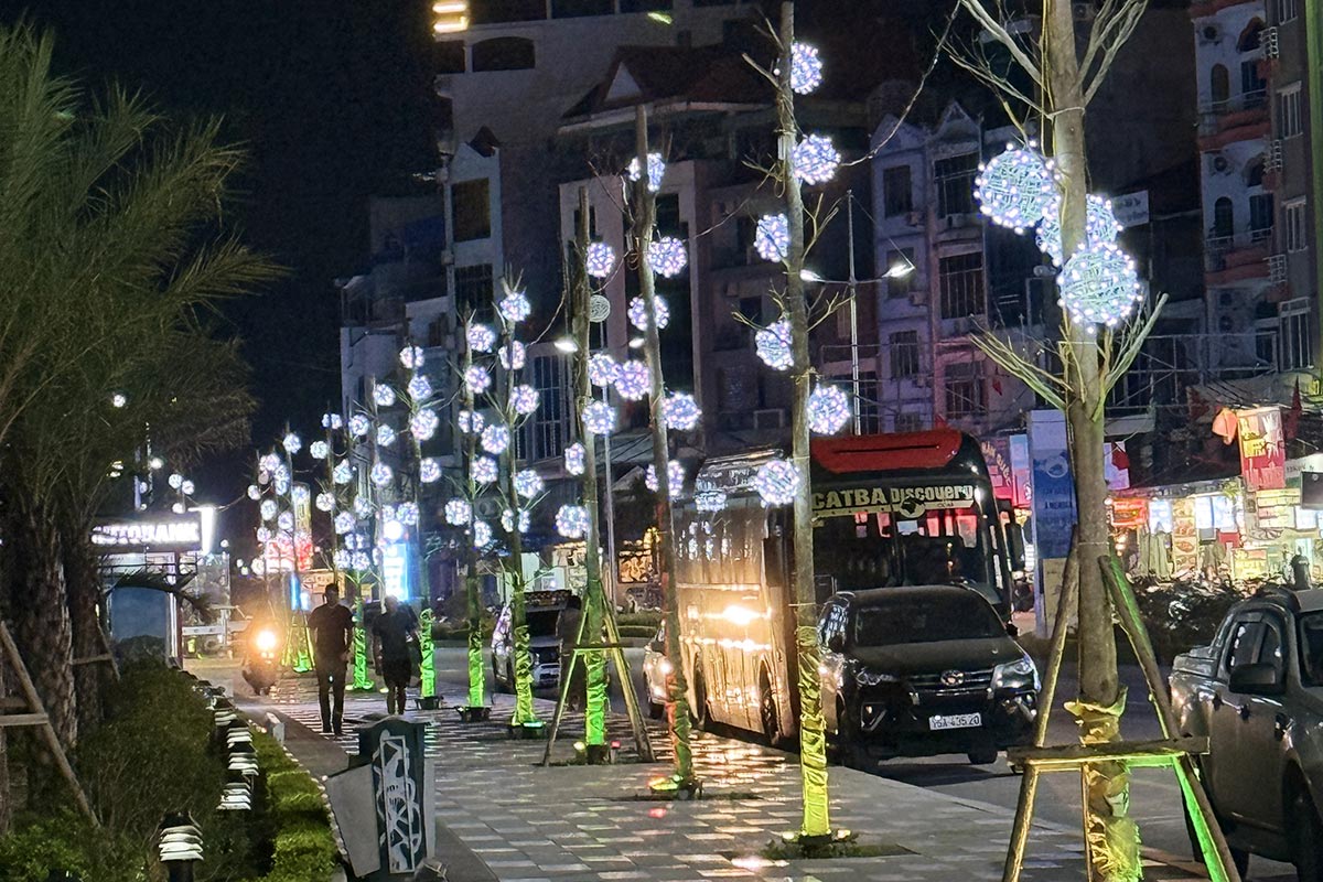 Chiếu sáng cảnh quan làm nổi bật không gian đô thị Cát Bà Hải Phòng