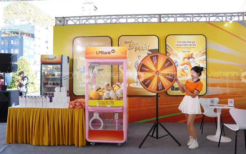 Khu trải nghiệm LPBank tại Giải chạy Cát Bà 2024