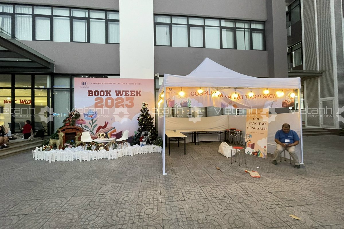 Nhà dù sự kiện Book Week tại Hải Phòng