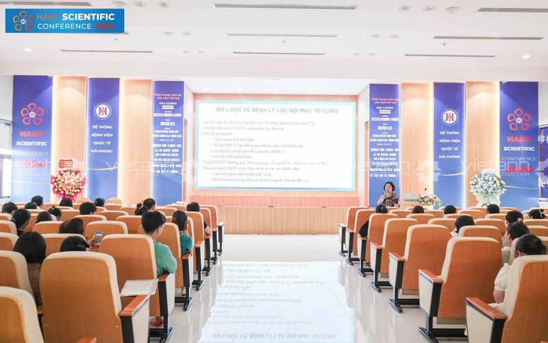 Không gian phiên chuyên đề tại Hội nghị khoa học HAKO 2024