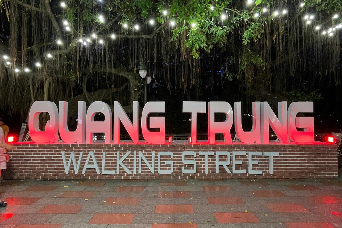 Trang Trí Đô Thị Phố Đi Bộ Quang Trung Hải Phòng
