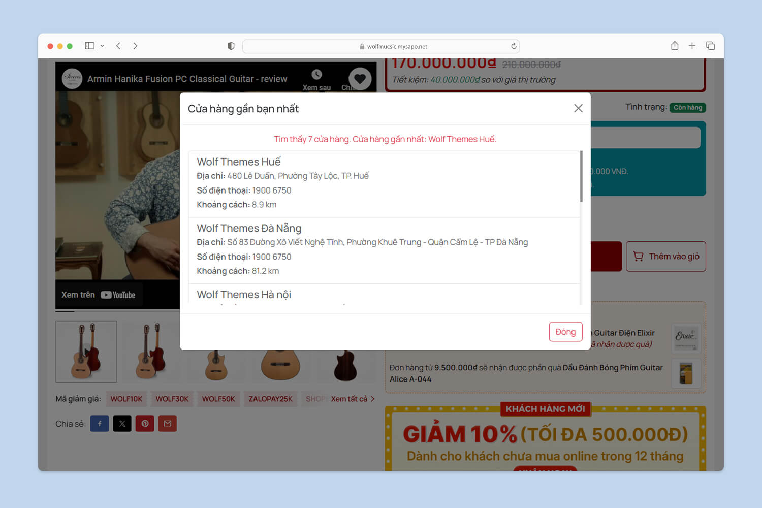 Cửa hàng gần bạn