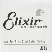 Dây Đàn Guitar Điện Elixir 13012 Anti-Rust Plated Plain Steel .012, Single String