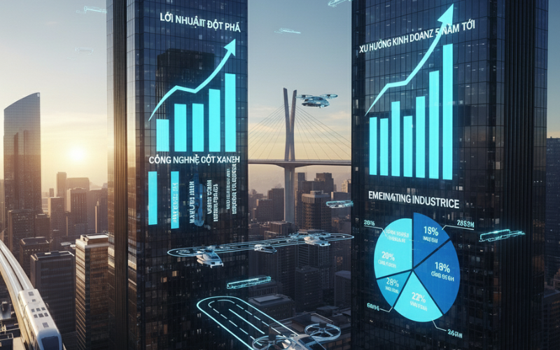 Xu hướng kinh doanh 5 năm tới: Top lĩnh vực “chiếm ngôi” lợi nhuận