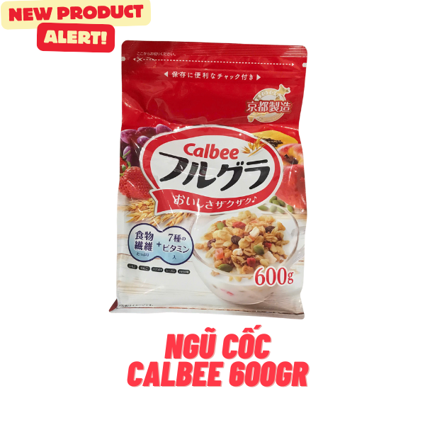 Ngũ cốc trái cây Calbee 600g