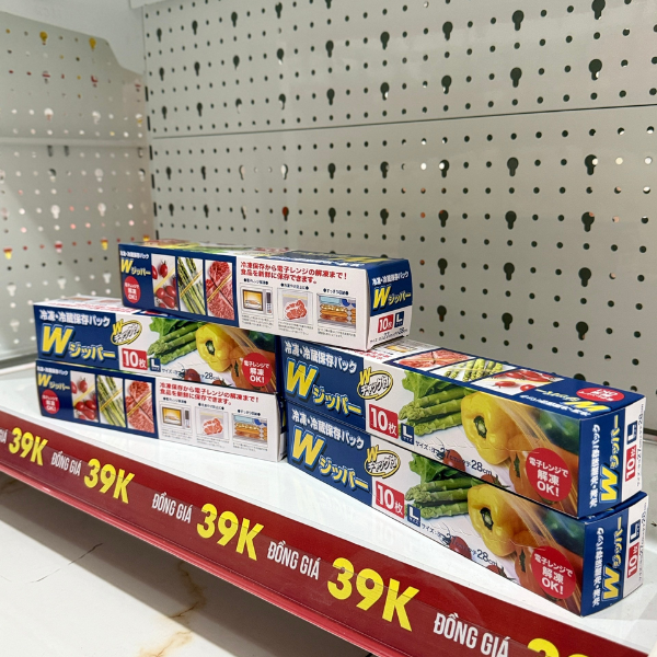 Túi zip Echo bảo quản thực phẩm 27x28cm