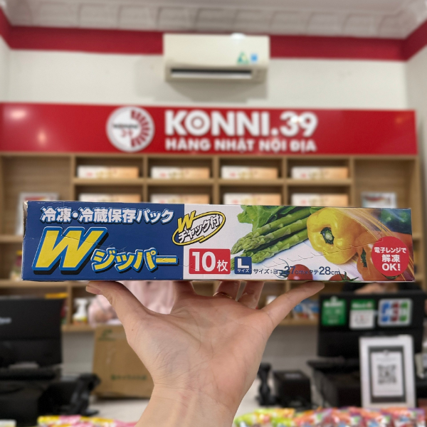 Túi zip Echo bảo quản thực phẩm 27x28cm