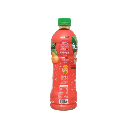 F. TEA PEACH & CHIA SEED 450ML 4X6 PET PR