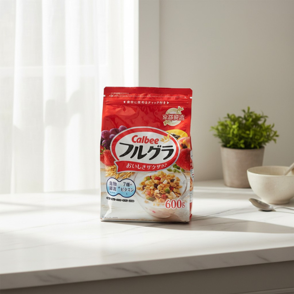 Ngũ cốc trái cây Calbee 600g