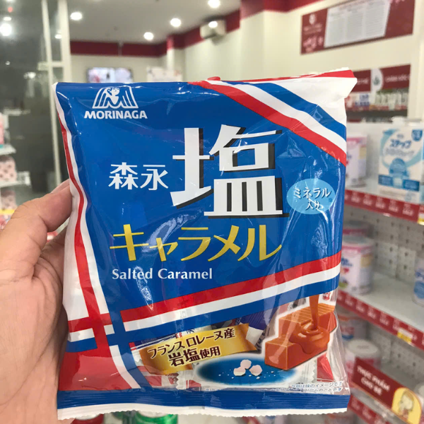Kẹo Morinaga Caramen muối