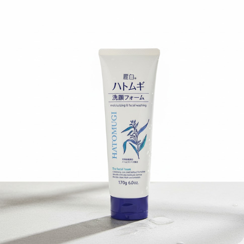 Sữa rửa mặt Kumano Reihaku Hatomugi trắng da 170g