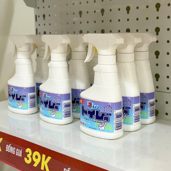 Xịt tẩy rửa bồn cầu dạng bọt 300ml