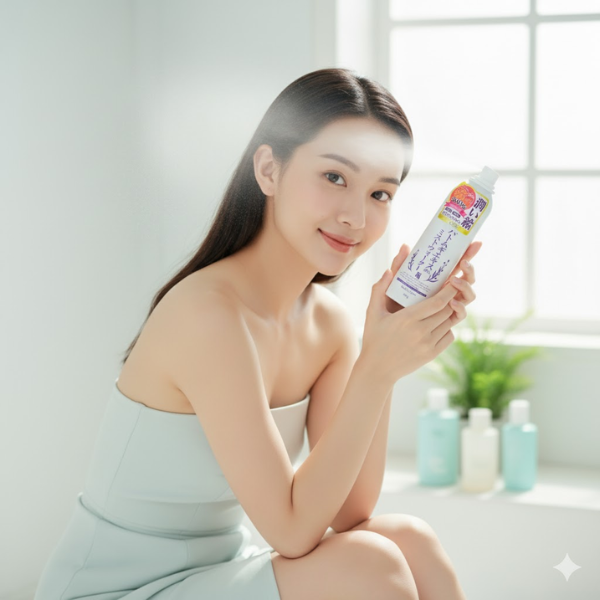 Xịt khoáng Hatomugi Extract Platinum Label chiết xuất hạt ý dĩ dưỡng ẩm sáng da 300g