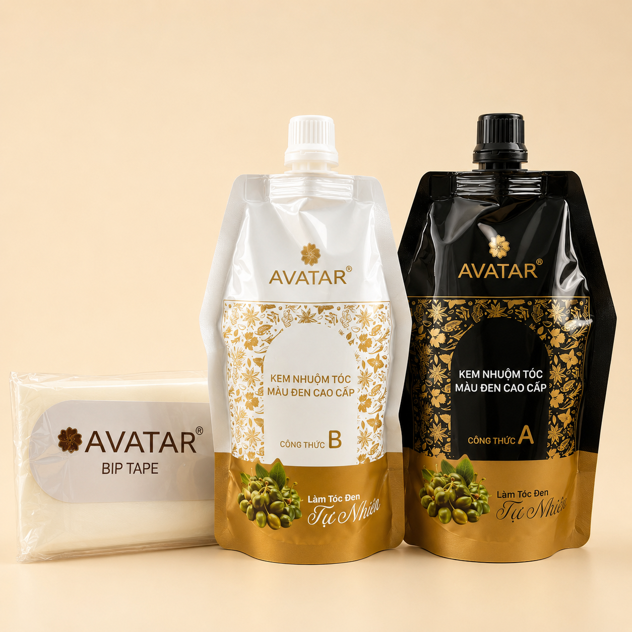 Avatar Kem Nhuộm Tóc Màu Đen Cao Cấp