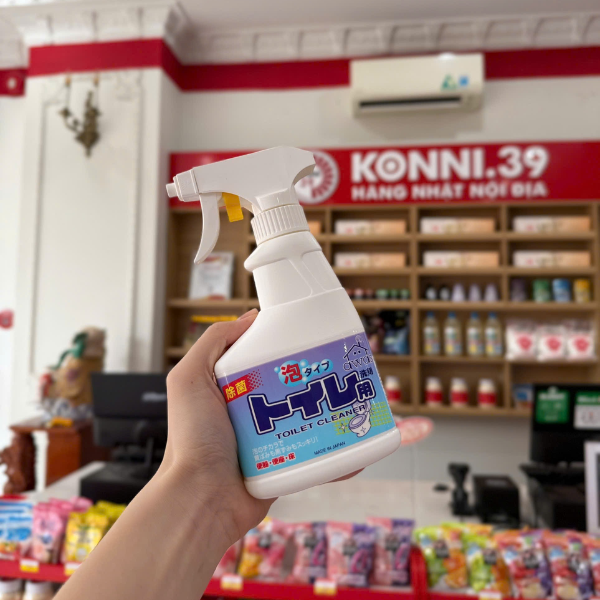 Xịt tẩy rửa bồn cầu dạng bọt 300ml