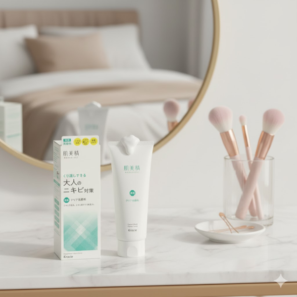 Sữa rửa mặt Kracie Hadabisei trị mụn 110g