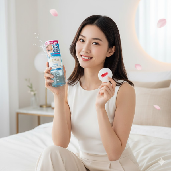 Nước tẩy trang mắt & môi Bifesta Micellar Eye & Lip Remover 145ml