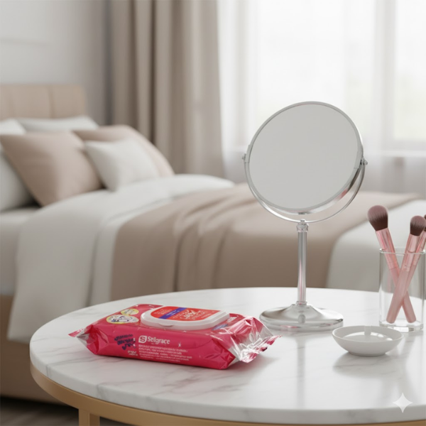 Khăn ướt tẩy trang dưỡng ẩm S Select (gói 50 miếng)