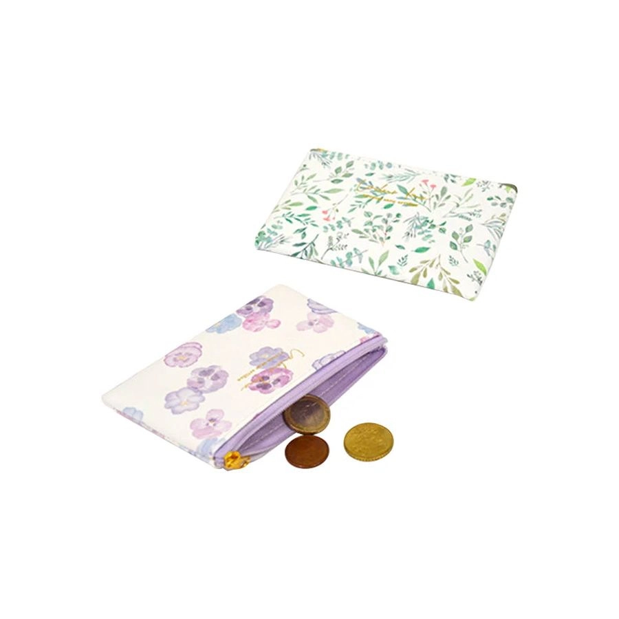 Ví cầm tay hình hoa văn 8x12cm