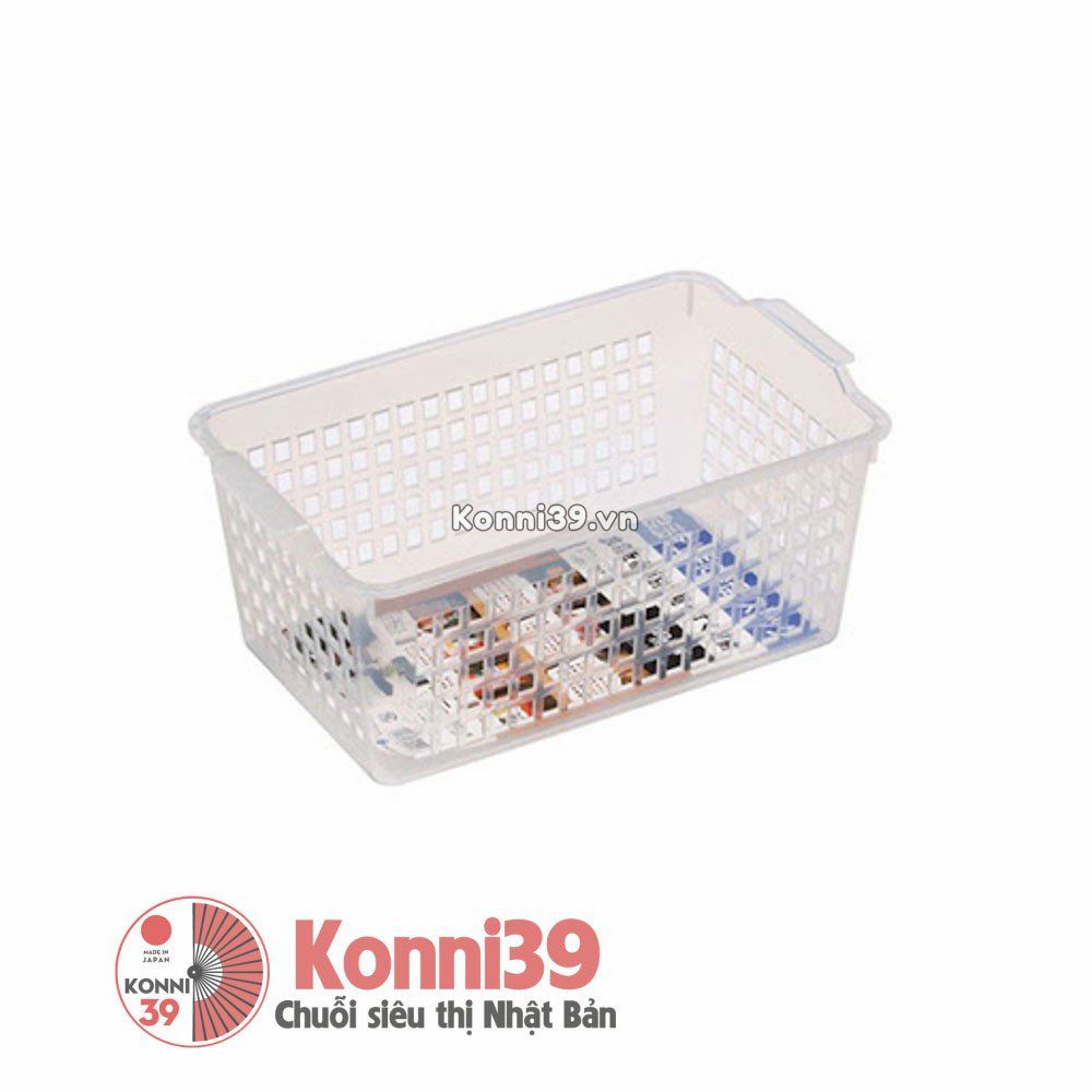 Rổ nhựa nhà bếp Inomata có tay cầm