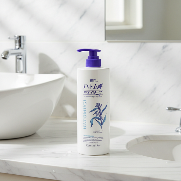 Sữa tắm dưỡng ẩm và làm sáng da Hatomugi (800ml)