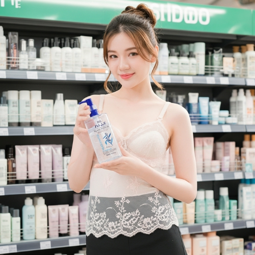 NƯỚC TẨY TRANG DƯỠNG ẨM VÀ LÀM SÁNG DA HATOMUGI (500ML)