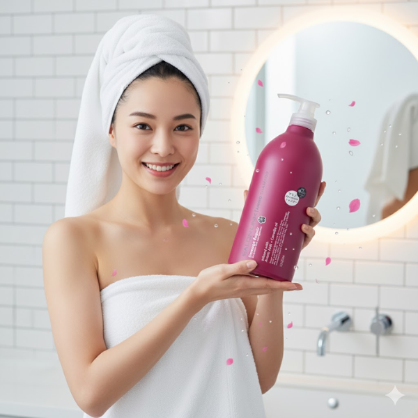 Kumano Dầu gội đầu phục hồi tóc SALONLINK AMINO chiết xuất hoa trà 1000ml