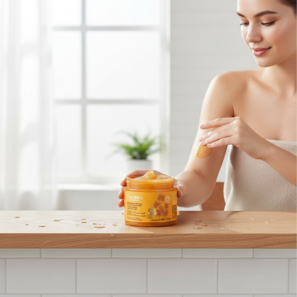 COCOON - Đường thốt nốt An Giang làm sạch da chết cơ thể 200ML