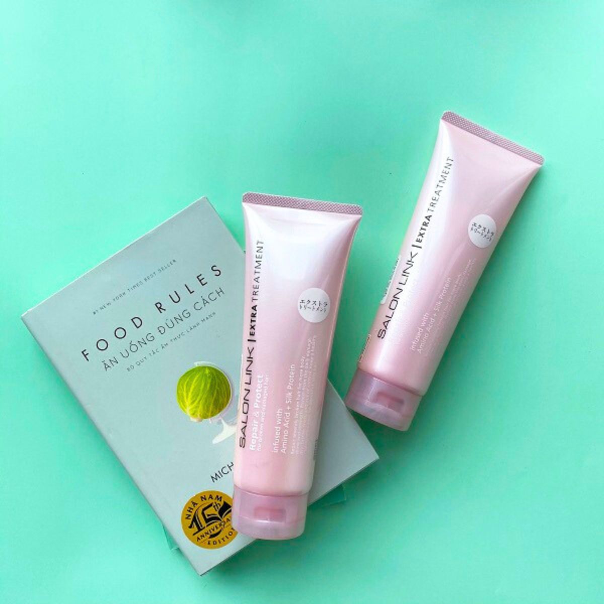 Kem ủ tóc Salonlink Extra Treatment dưỡng và phục hồi tóc hư tổn tuýp 250g