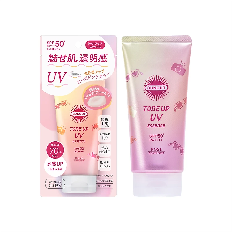 Kosé Essence Chống Nắng Nâng Tone Pn 80G Suncut Tone Up Uv Essence Pn