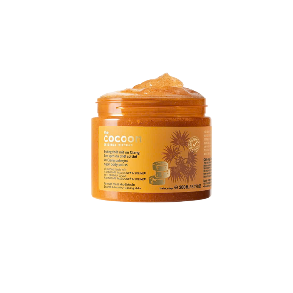 COCOON - Đường thốt nốt An Giang làm sạch da chết cơ thể 200ML