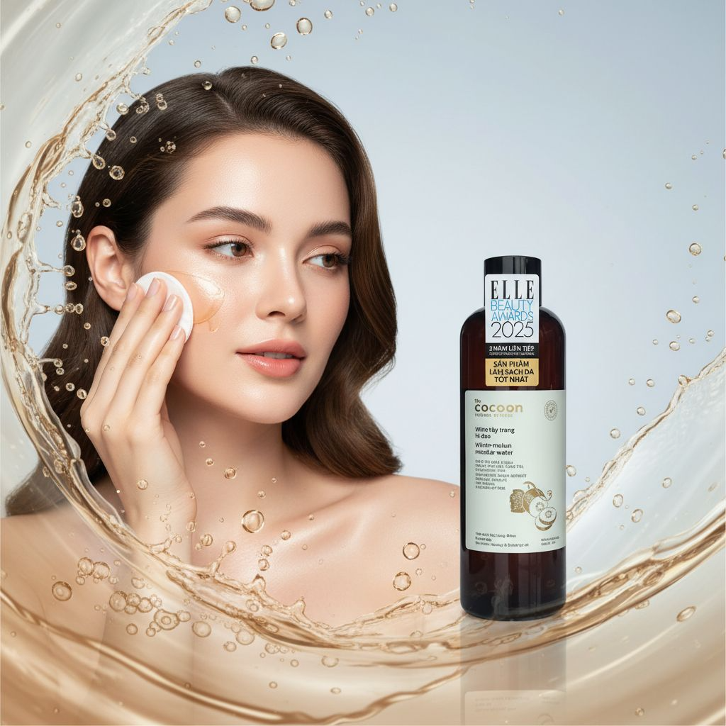 COCOON - Nước tẩy trang bí đao 500ML