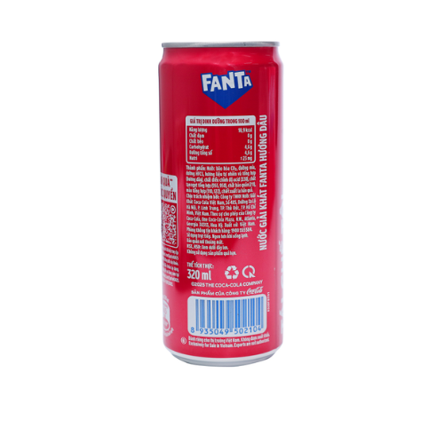 Đồ uống FANTA STRAWBERRY 320ML 4X6 SC SF