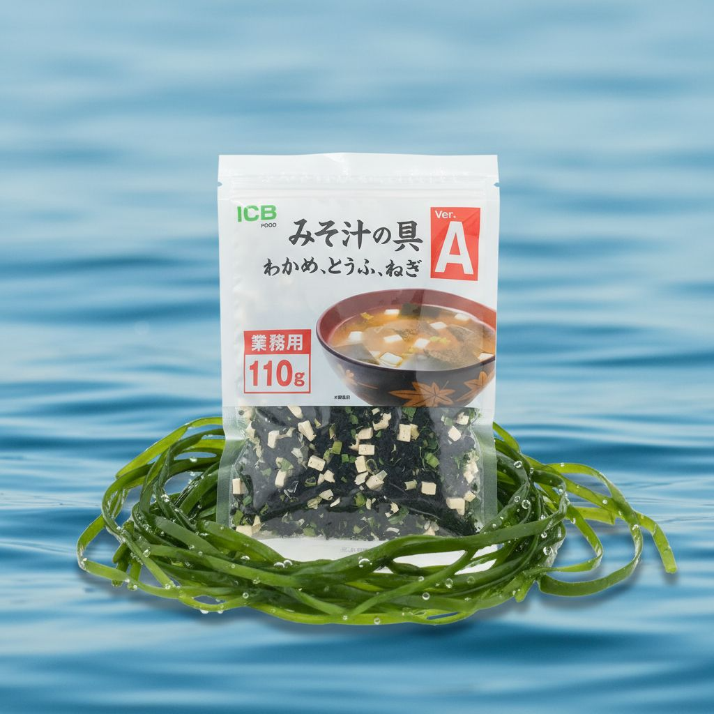 Canh rong biển đậu hủ ICB, 110g/gói, 30 gói/ thùng