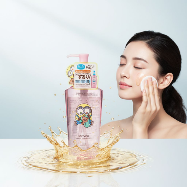 DẦU TẨY TRANG LÀM SẠCH NHANH SOFTYMO (Bản giới hạn_Minion)