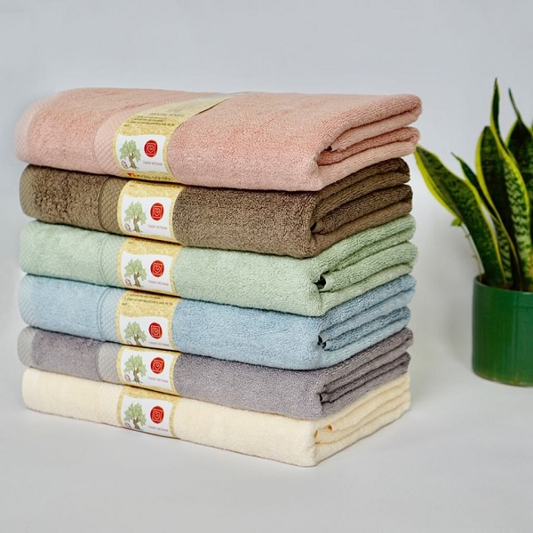 Khăn tắm sợi sồi S'BABY 70x130cm