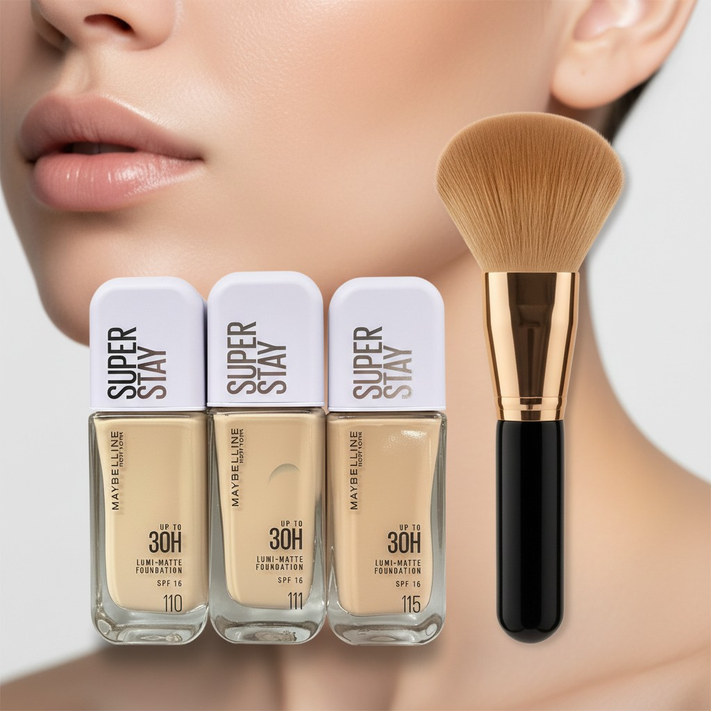 KEM NỀN SUPERSTAY LUMI MATTE 111 AS X - KEM NỀN LUMI MATTE #111 MAYBELLINE